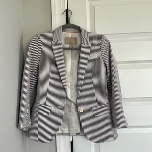 Seersucker Blazer